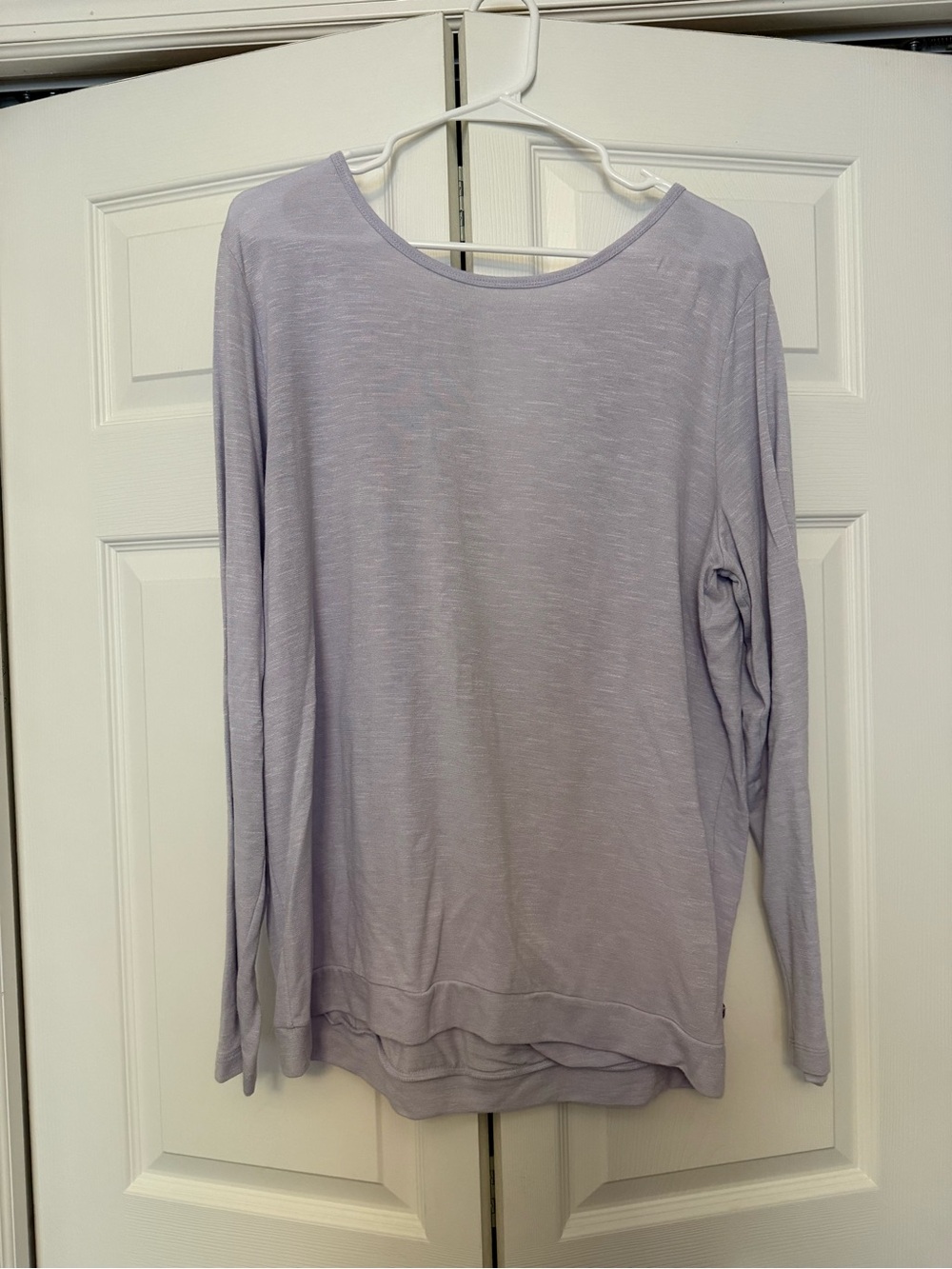 Zella Light Lavender Long Sleeve Tee
